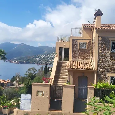 公寓 Duplex With Sea And Esterel Views