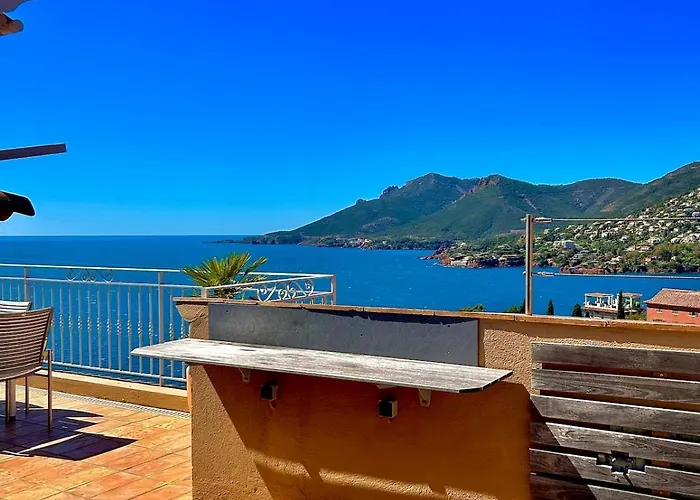 Duplex With Sea And Esterel Views * Théoule-sur-Mer